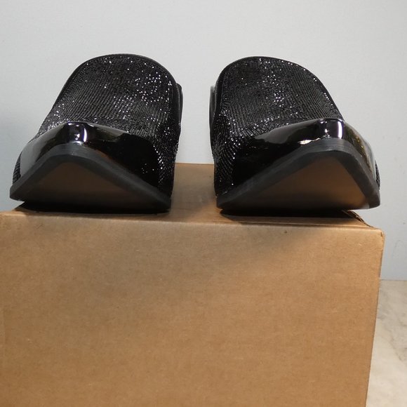 Men\'s Cristiano Sparkling Black Shoes Size 10.5 main image 8